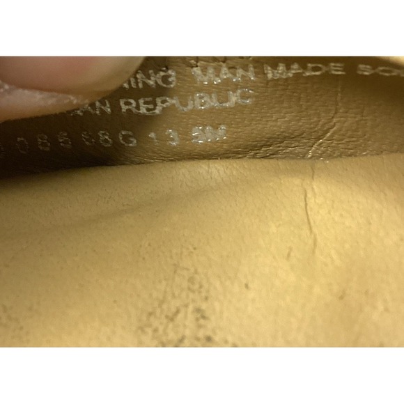 Tory Burch Ballet Flats Women's Sz 5M Camel Brown Pebbled Leather - Picture 9 of 9